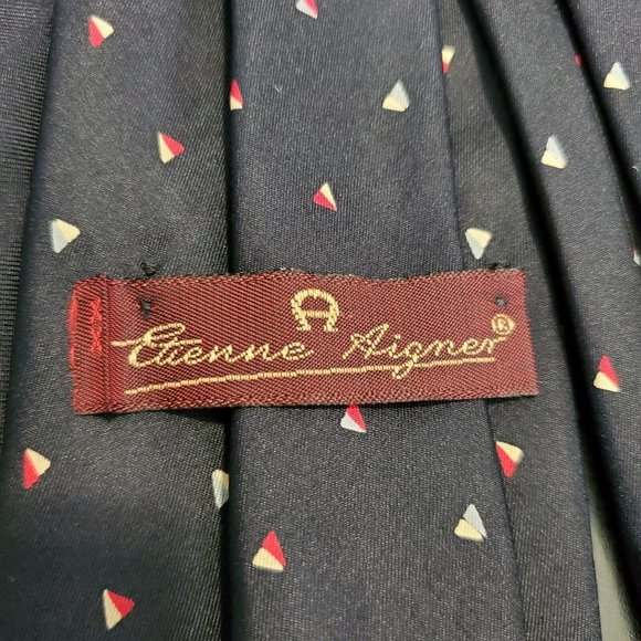 Lot of 11 Brand Name Men's Ties 100% Silk Nicole Miller X'Andrini Geoffrey Beane - Picture 7 of 12